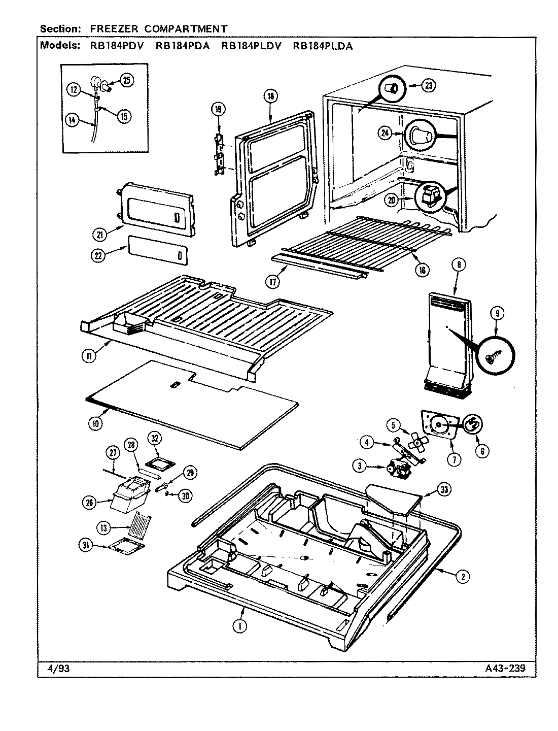 02 - FREEZER COMPARTMENT