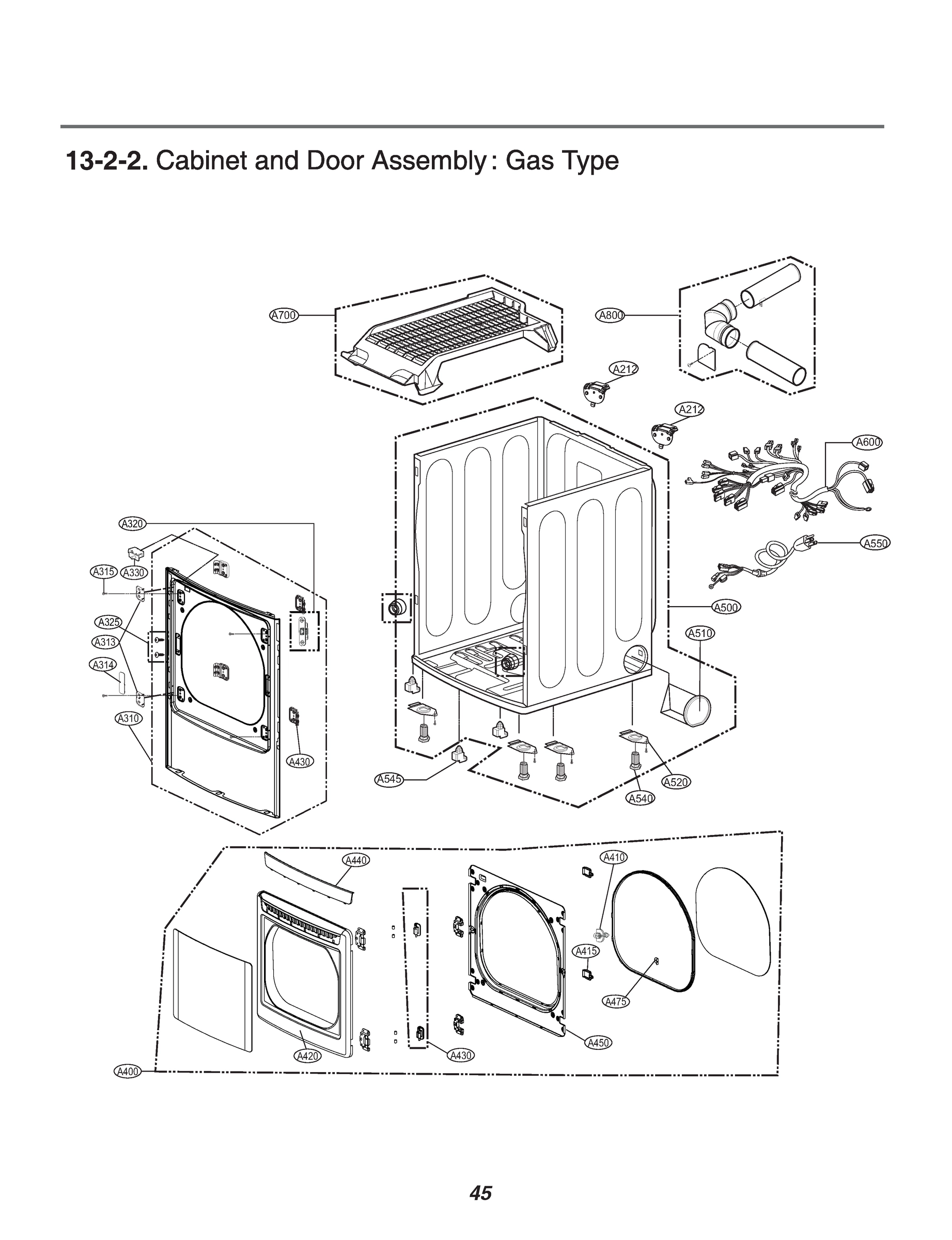 CABINET AND DOOR ASSEMBLY
