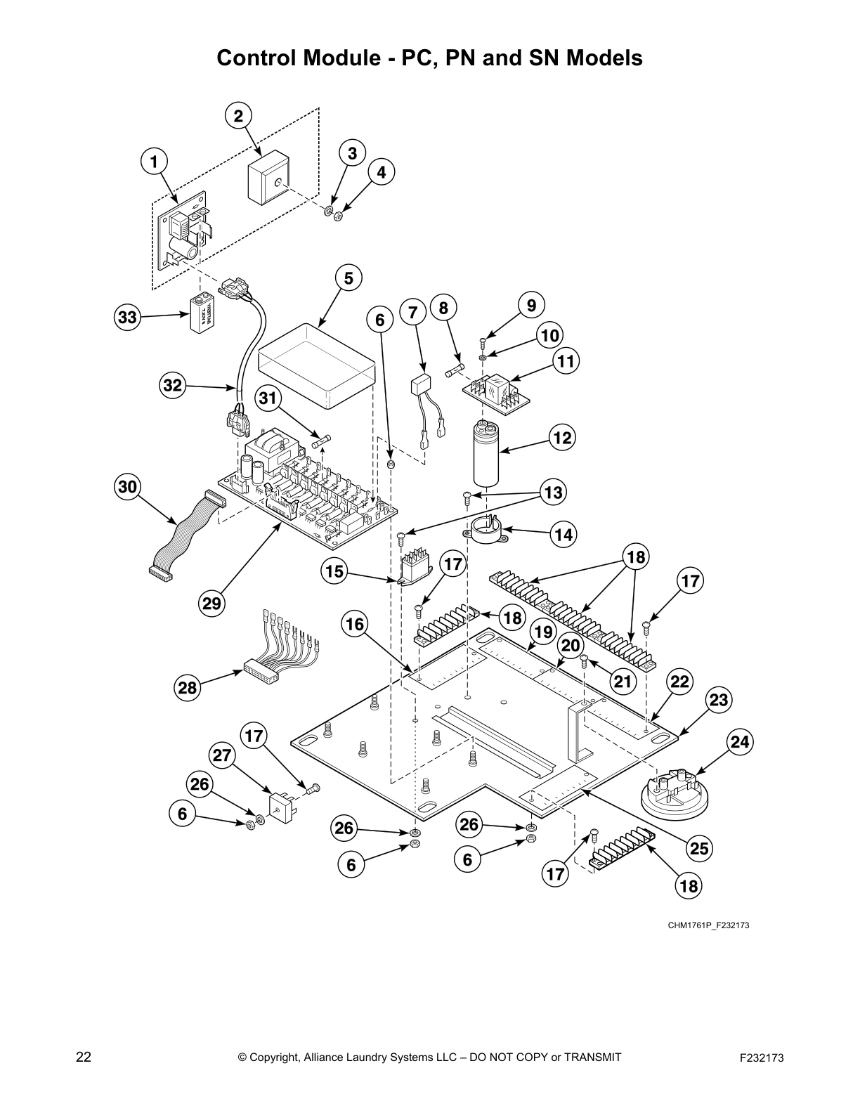 Control Module - PC, PN and SN Models