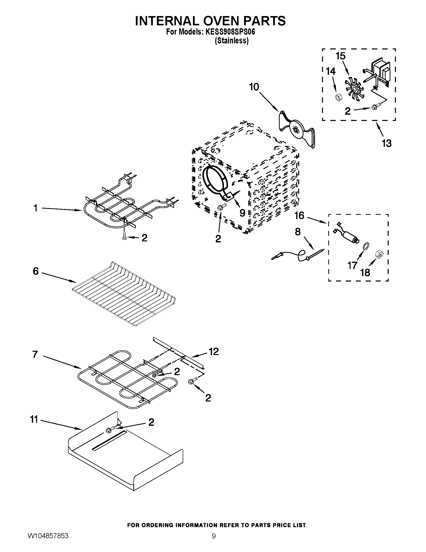 06 - INTERNAL OVEN PARTS