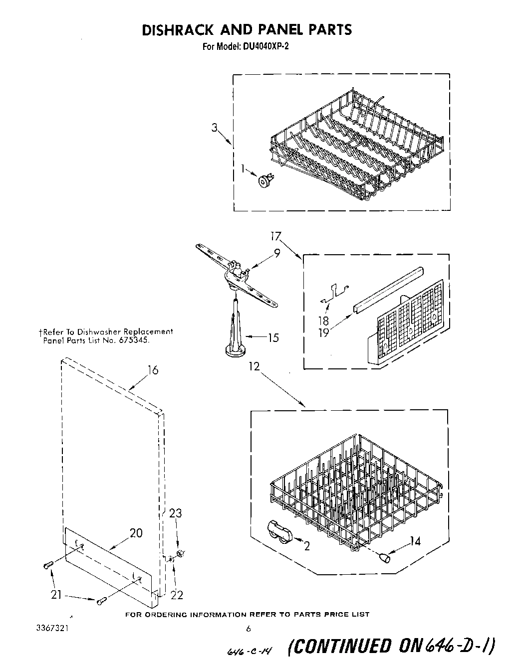 04 - DISHRACK AND PANEL