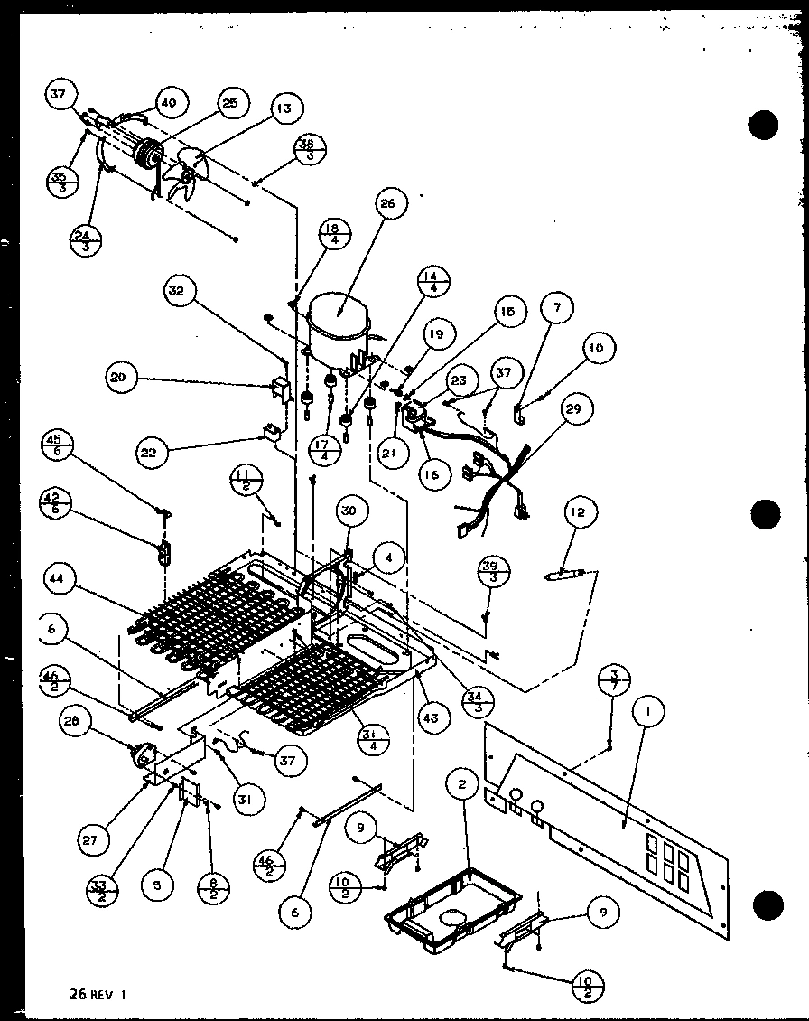 11 - MACHINE COMPARTMENT PANASONIC COMPRESSOR