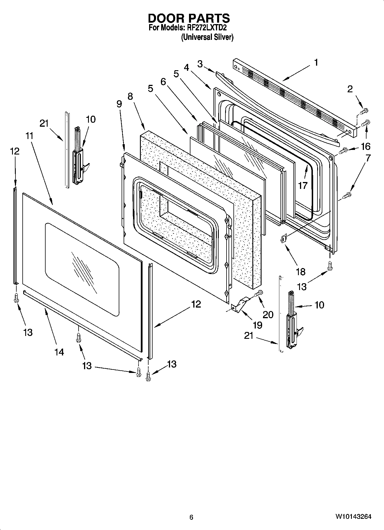 05 - DOOR PARTS, OPTIONAL PARTS (NOT INCLUDED)