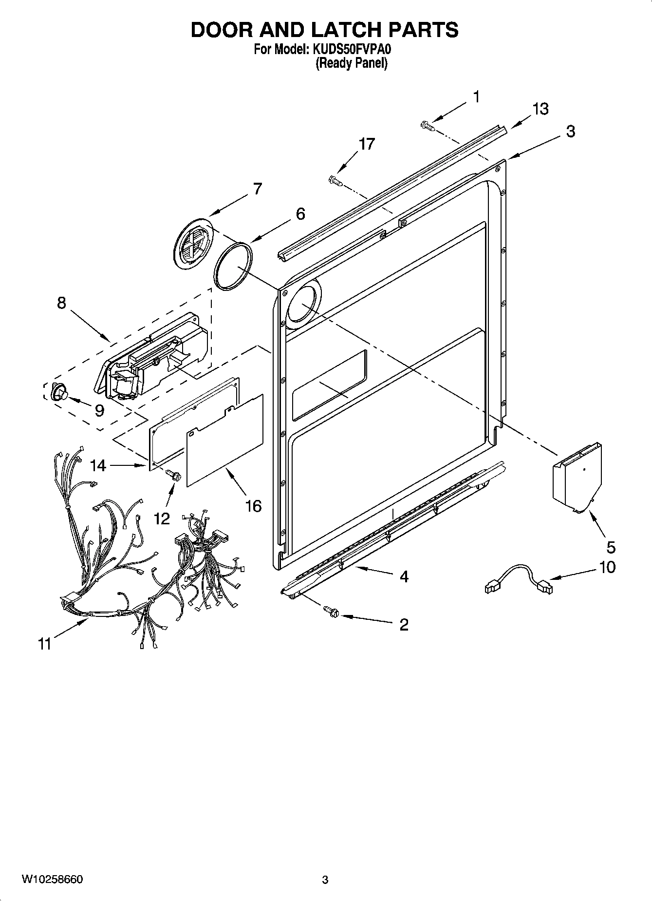03 - DOOR AND LATCH PARTS