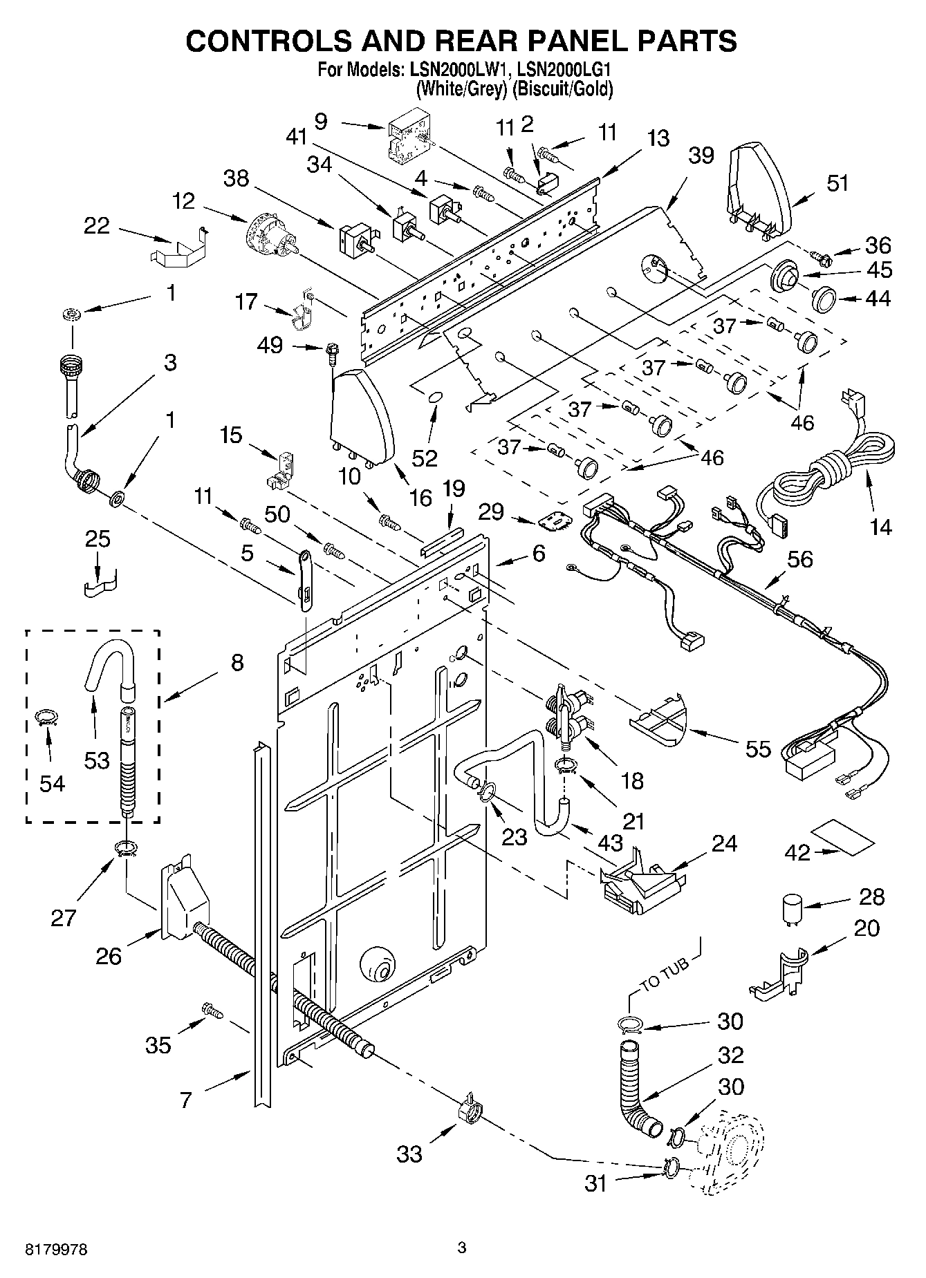 02 - CONTROLS AND REAR PANEL PARTS