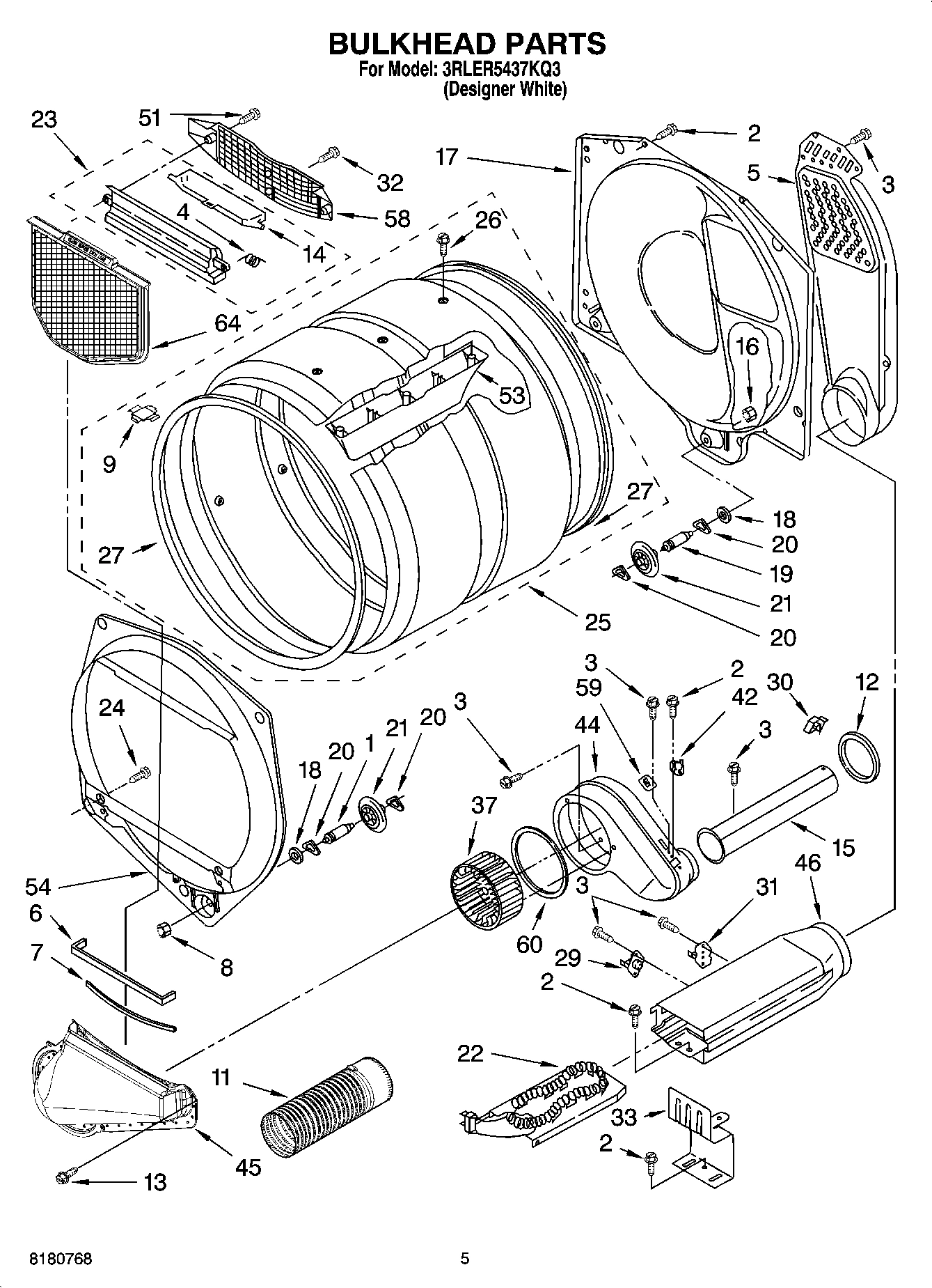 03 - BULKHEAD PARTS, OPTIONAL PARTS (NOT INCLUDED)