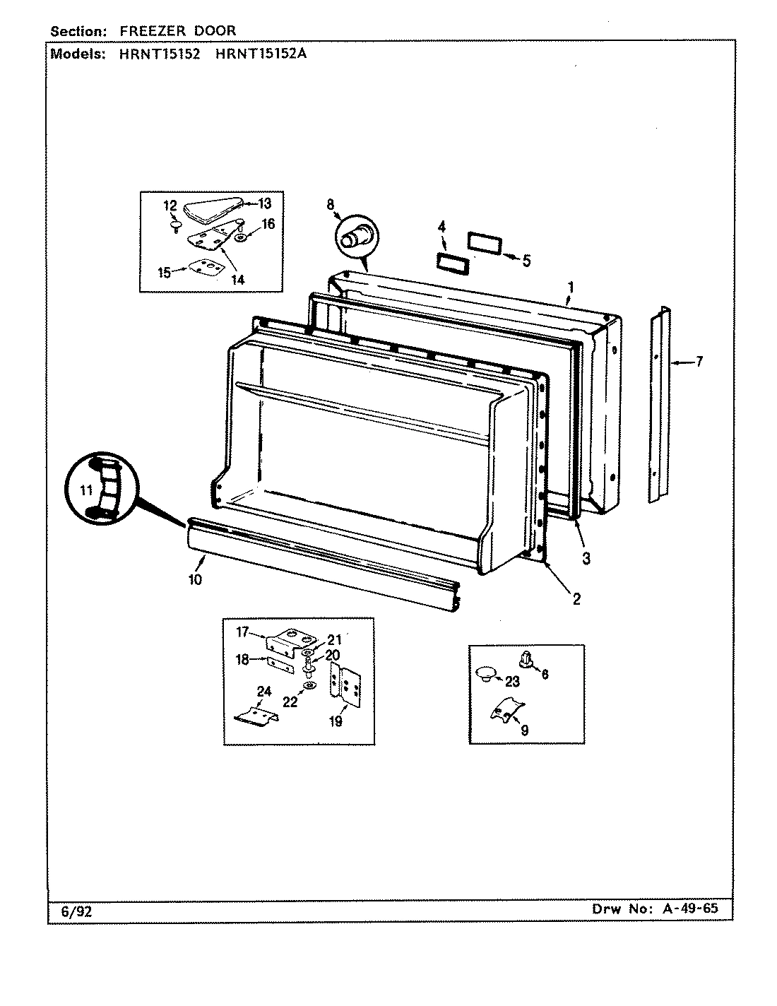 02 - FREEZER DOOR
