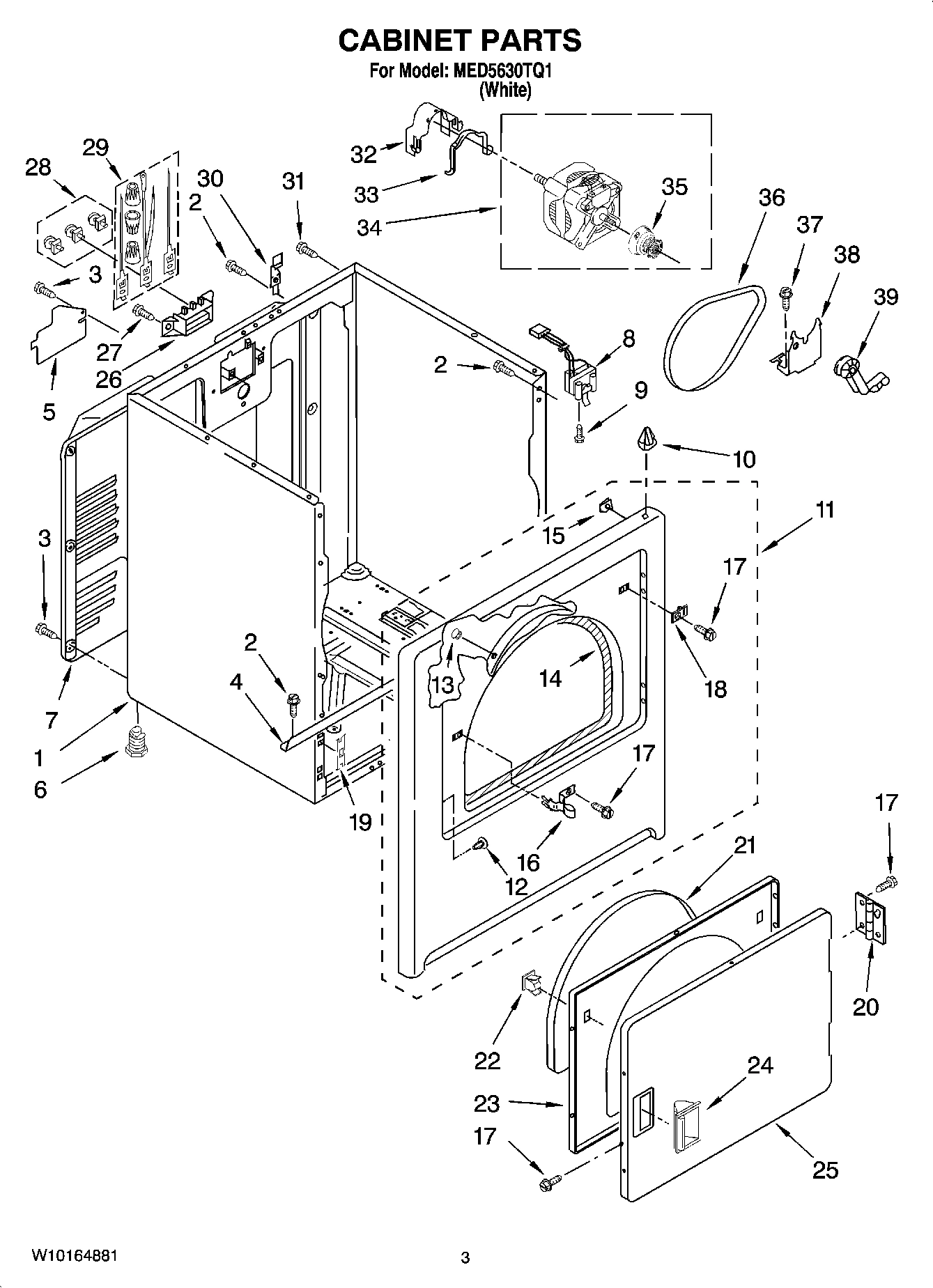 02 - CABINET PARTS