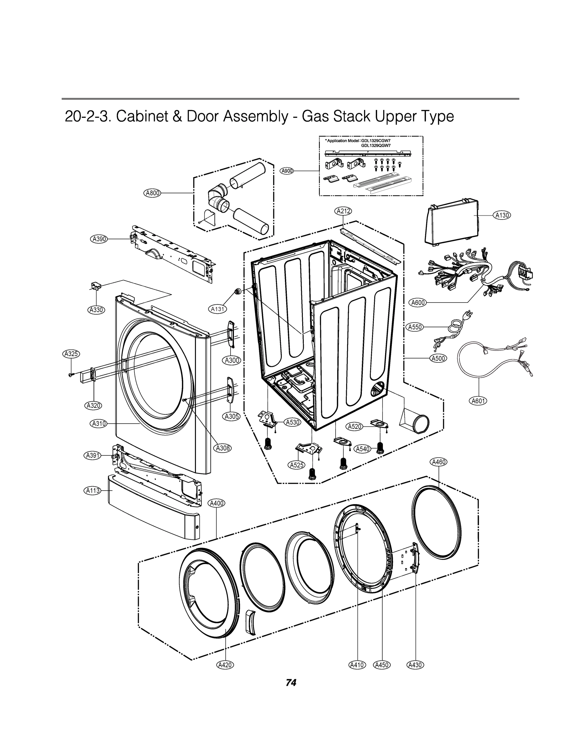 CABINET & DOOR ASSEMBLY