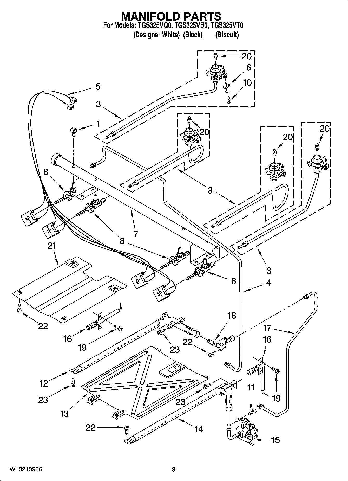 03 - MANIFOLD PARTS