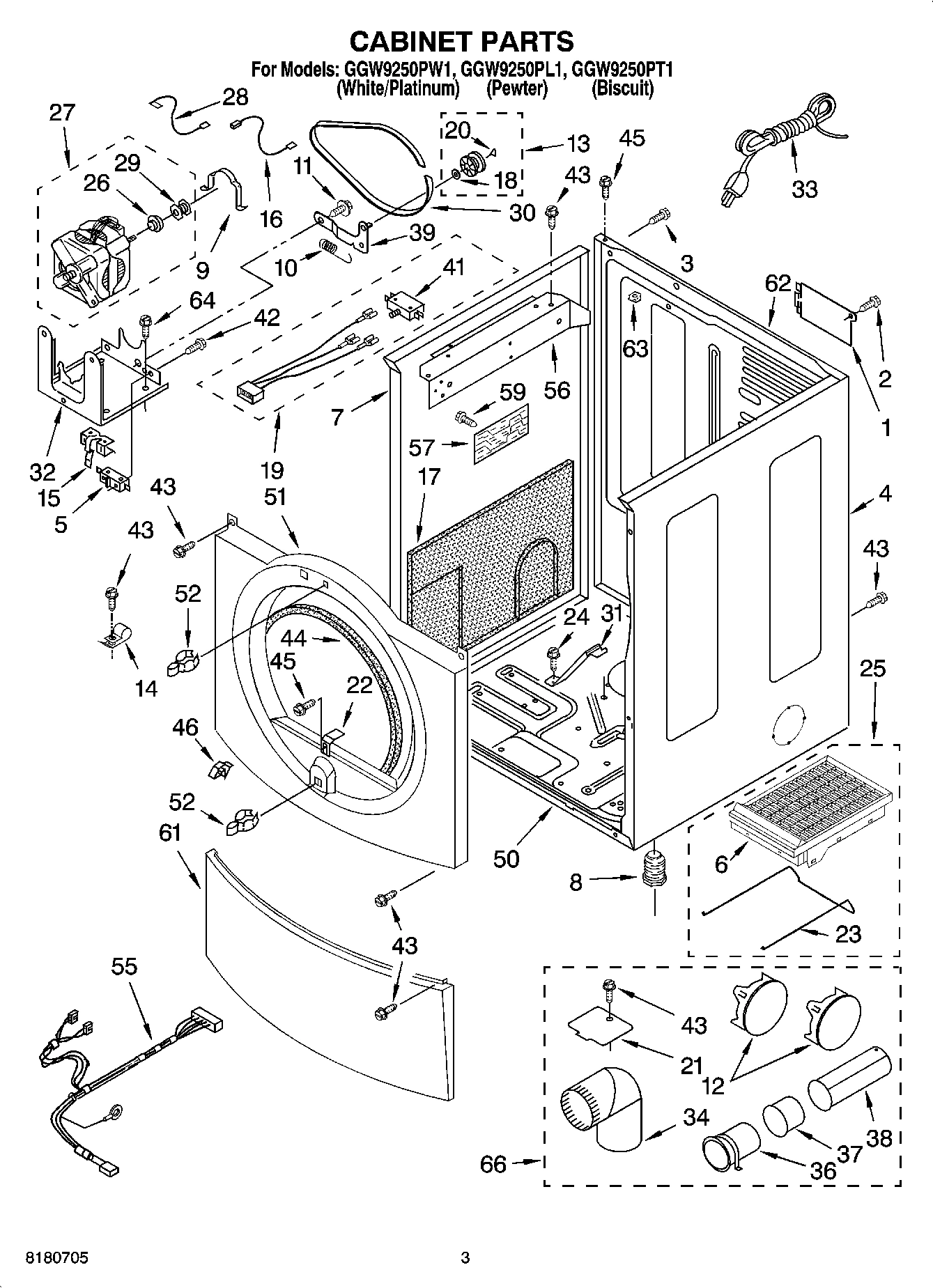 02 - CABINET PARTS