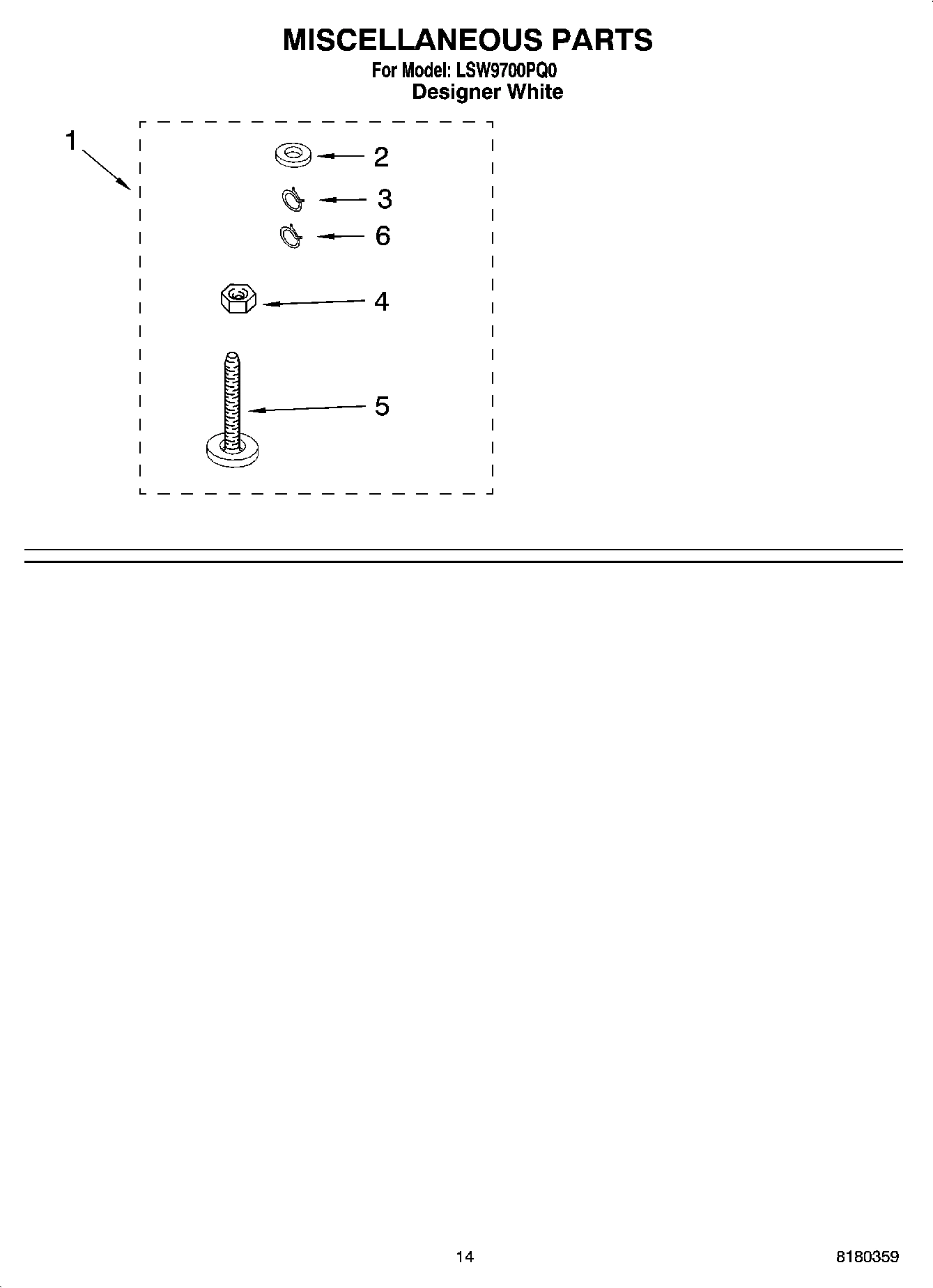10 - MISCELLANEOUS PARTS - OPTIONAL PARTS (NOT INCLUDED)