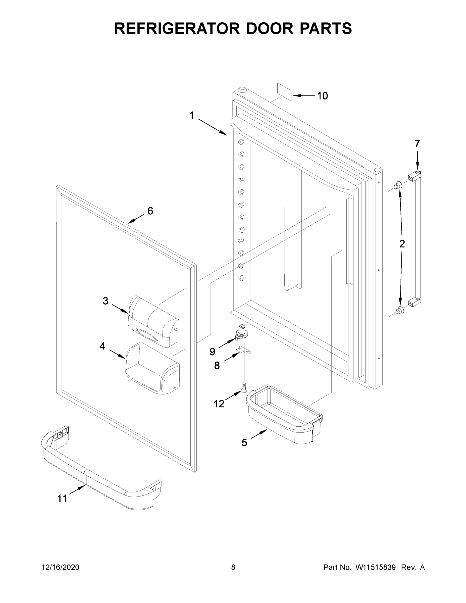 05 - REFRIGERATOR DOOR PARTS