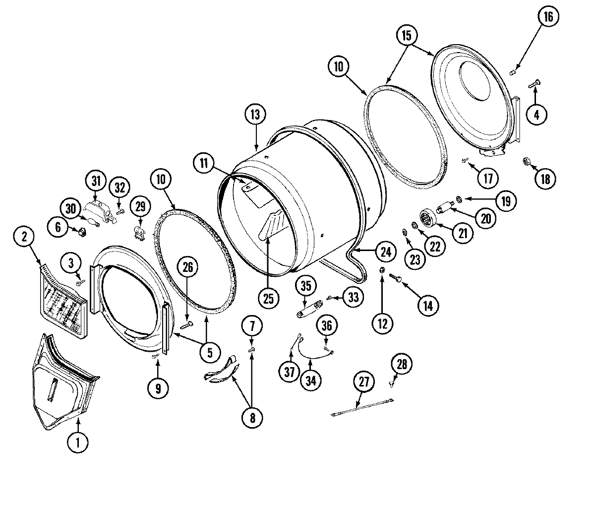 07 - TUMBLER (LDE9314ACM & LDG9314AAM)
