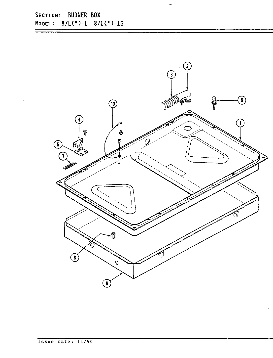 01 - BURNER BOX ASSEMBLY