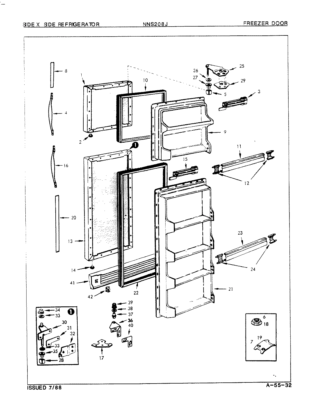 02 - FREEZER DOOR