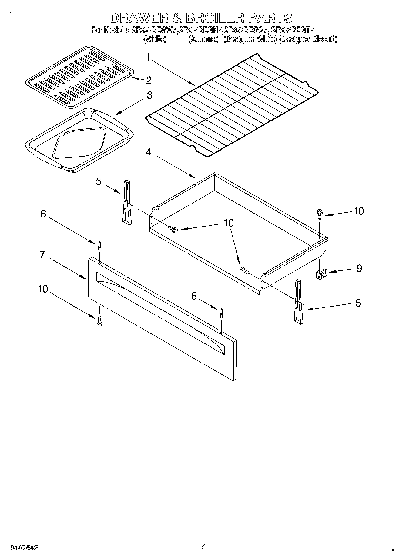 05 - DRAWER AND BROILER