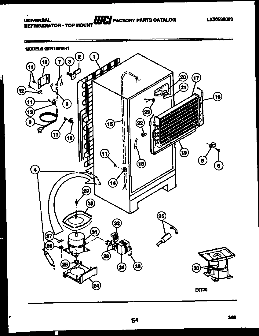 05 - SYSTEM AND AUTOMATIC DEFROST PARTS