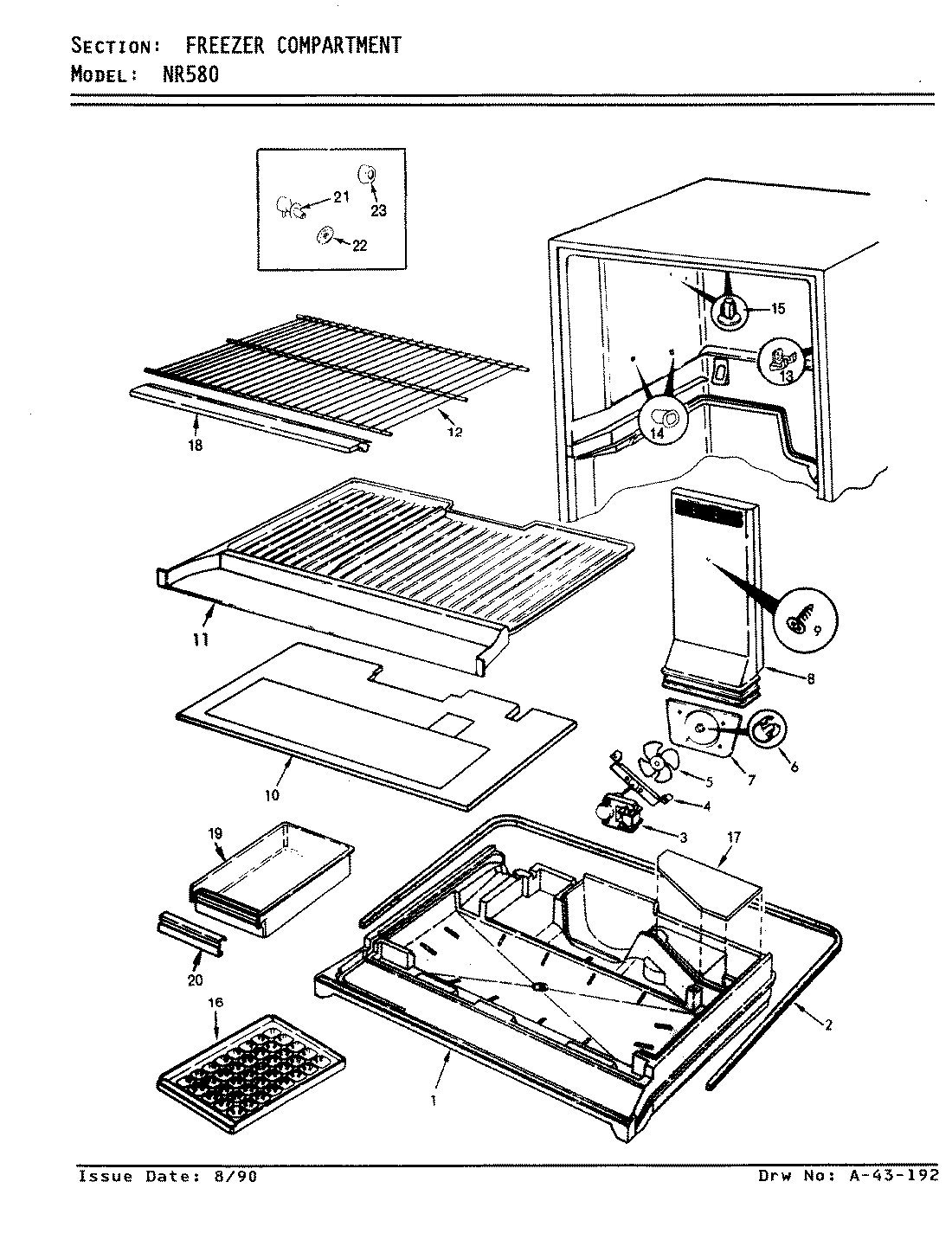 01 - FREEZER COMPARTMENT