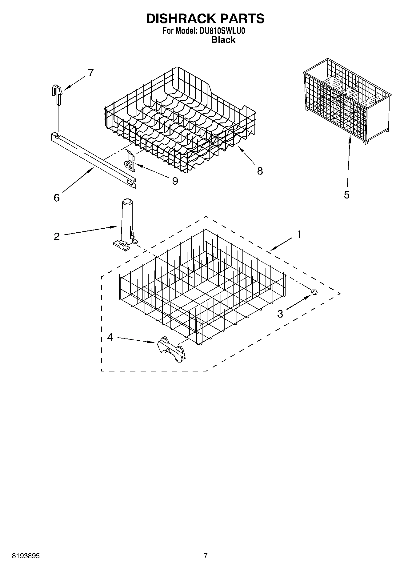 06 - DISHRACK PARTS
