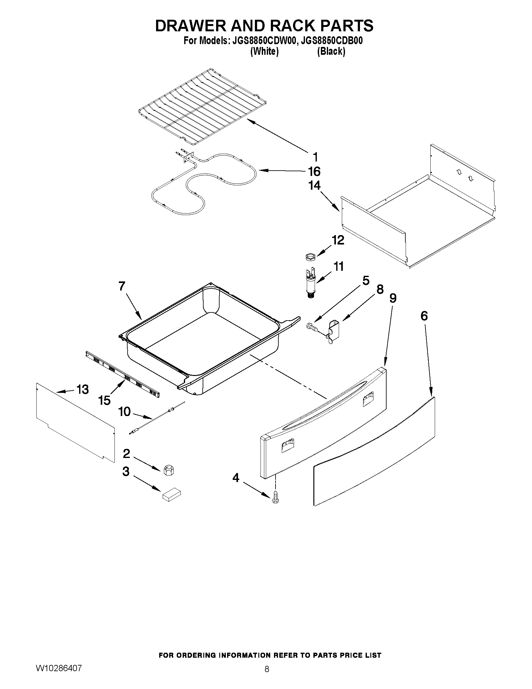 05 - DRAWER AND RACK PARTS
