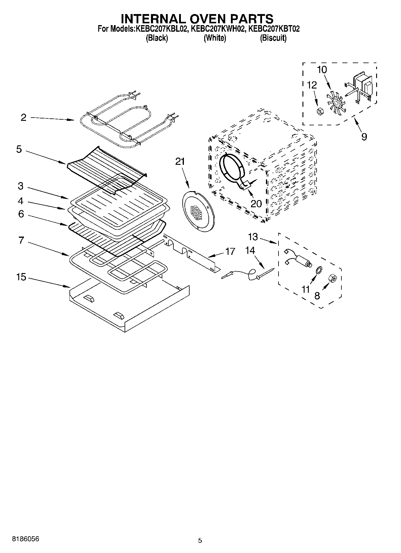 04 - INTERNAL OVEN PARTS