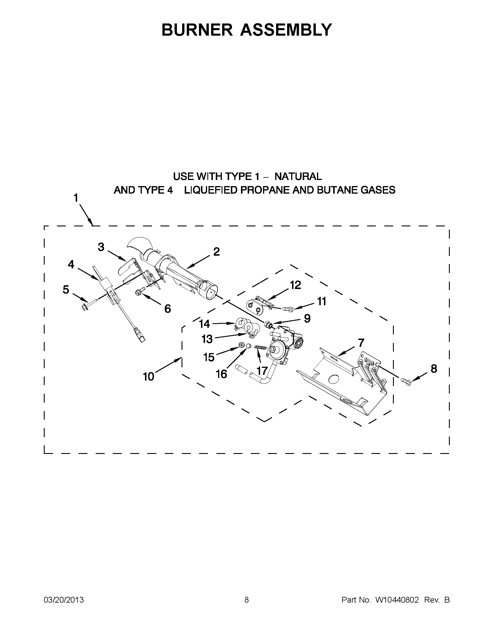 04 - BURNER ASSEMBLY