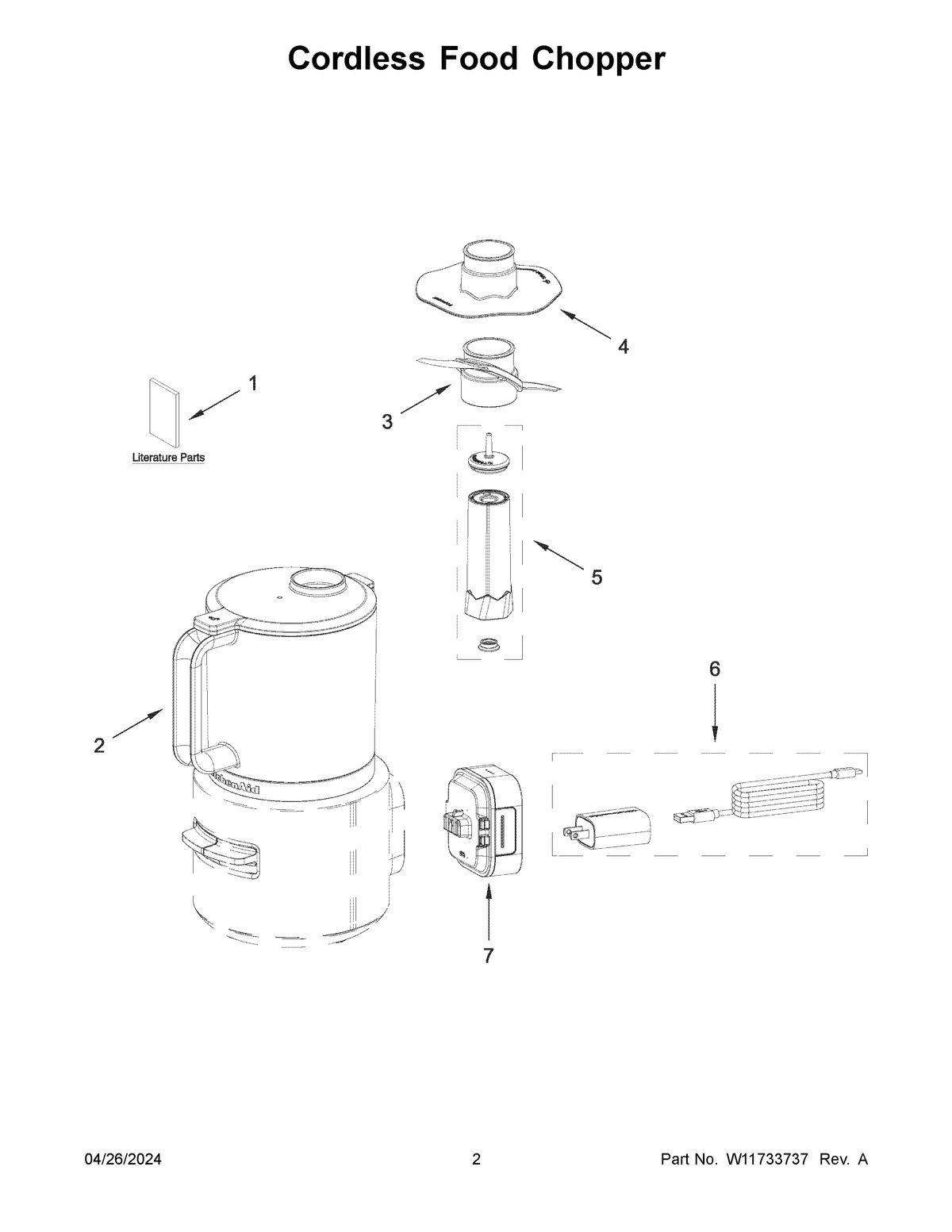 02 - CORDLESS FOOD CHOPPER
