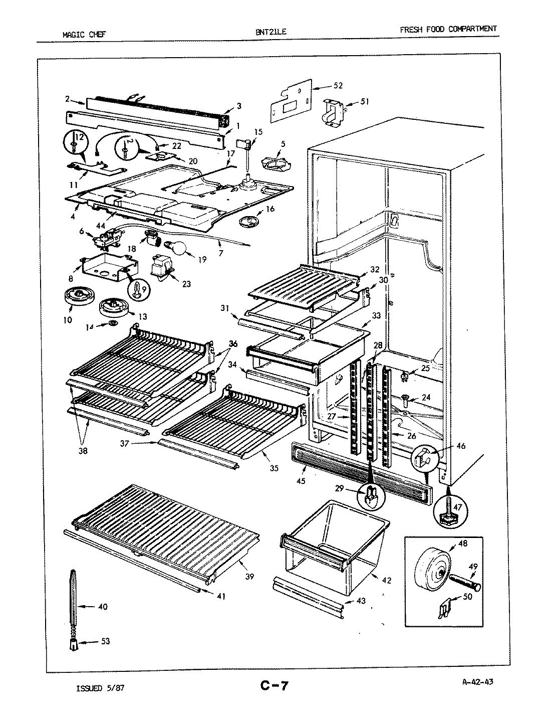 03 - FRESH FOOD COMPARTMENT