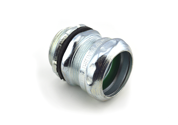 BRI 253-SRT 1-1/4" RAINTIGHT CONNECTOR COMPRESSION STEEL