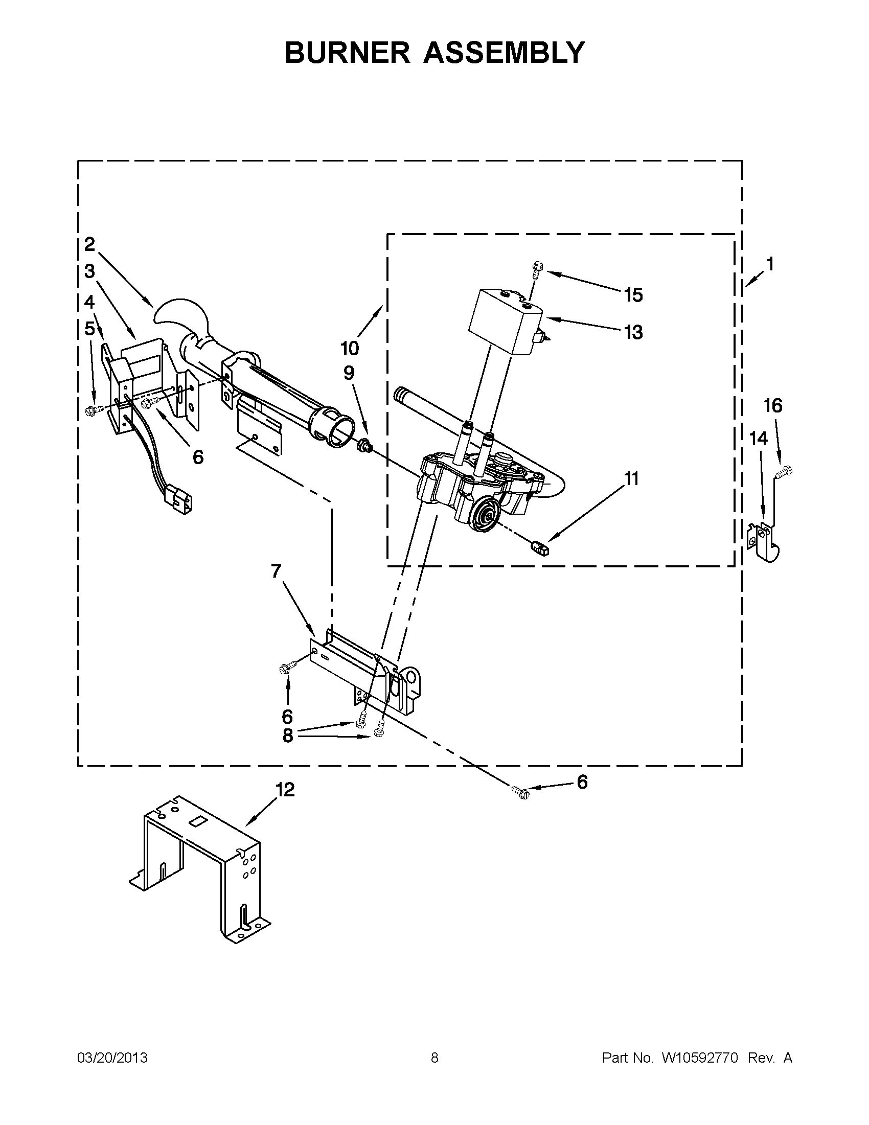 04 - BURNER ASSEMBLY