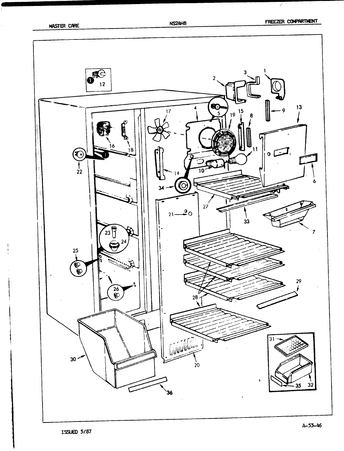 01 - FREEZER COMPARTMENT