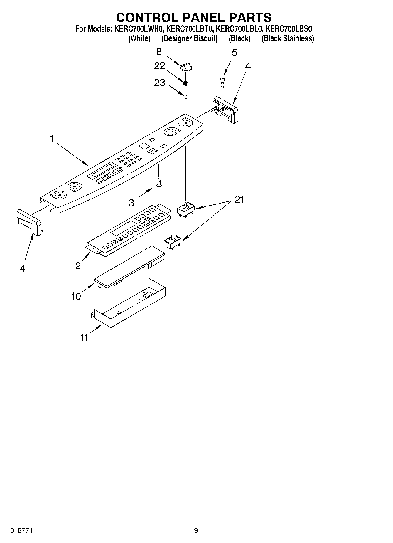06 - CONTROL PANEL, OPTIONAL