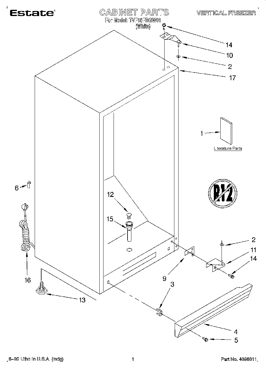 01 - CABINET, LITERATURE