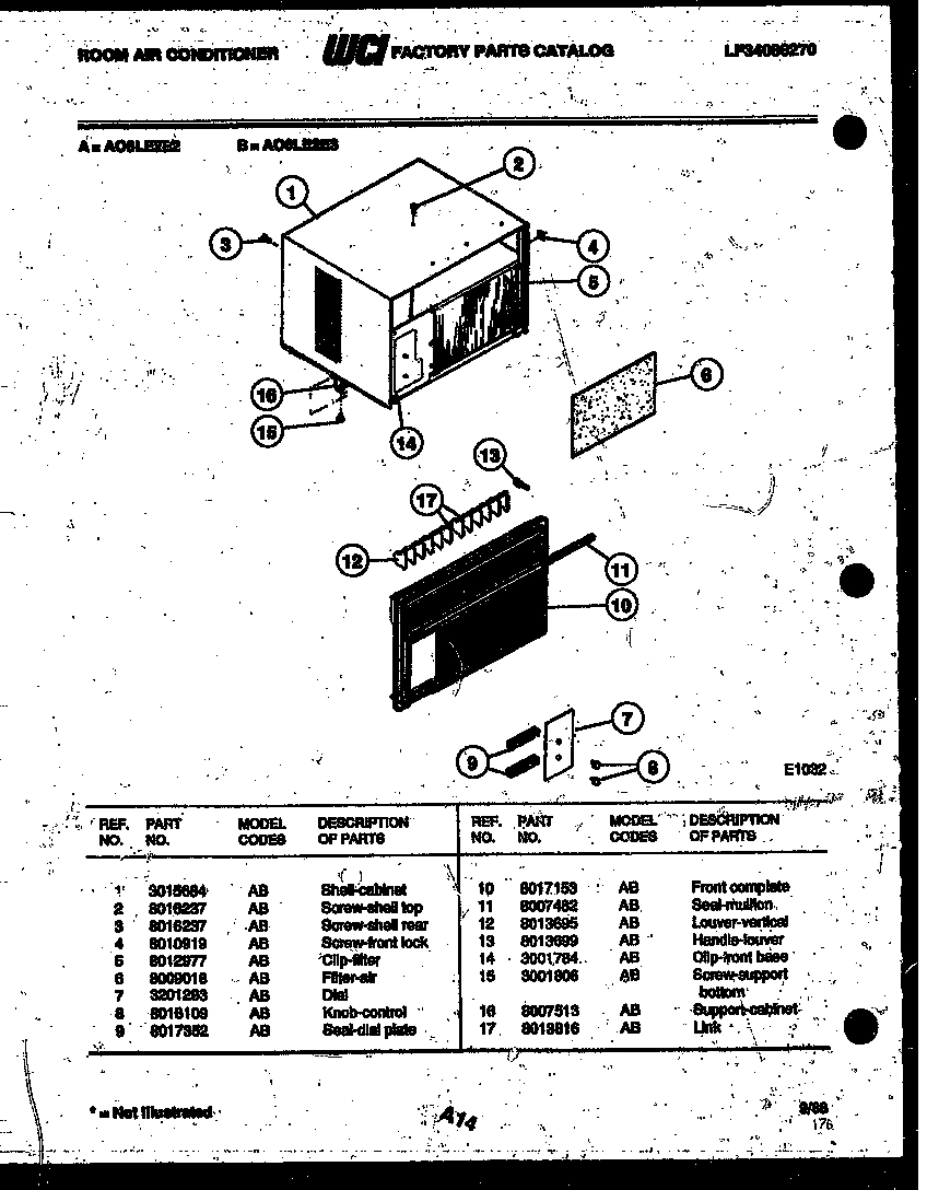 02 - CABINET PARTS