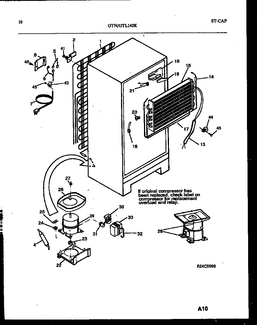 06 - SYSTEM AND AUTOMATIC DEFROST PARTS