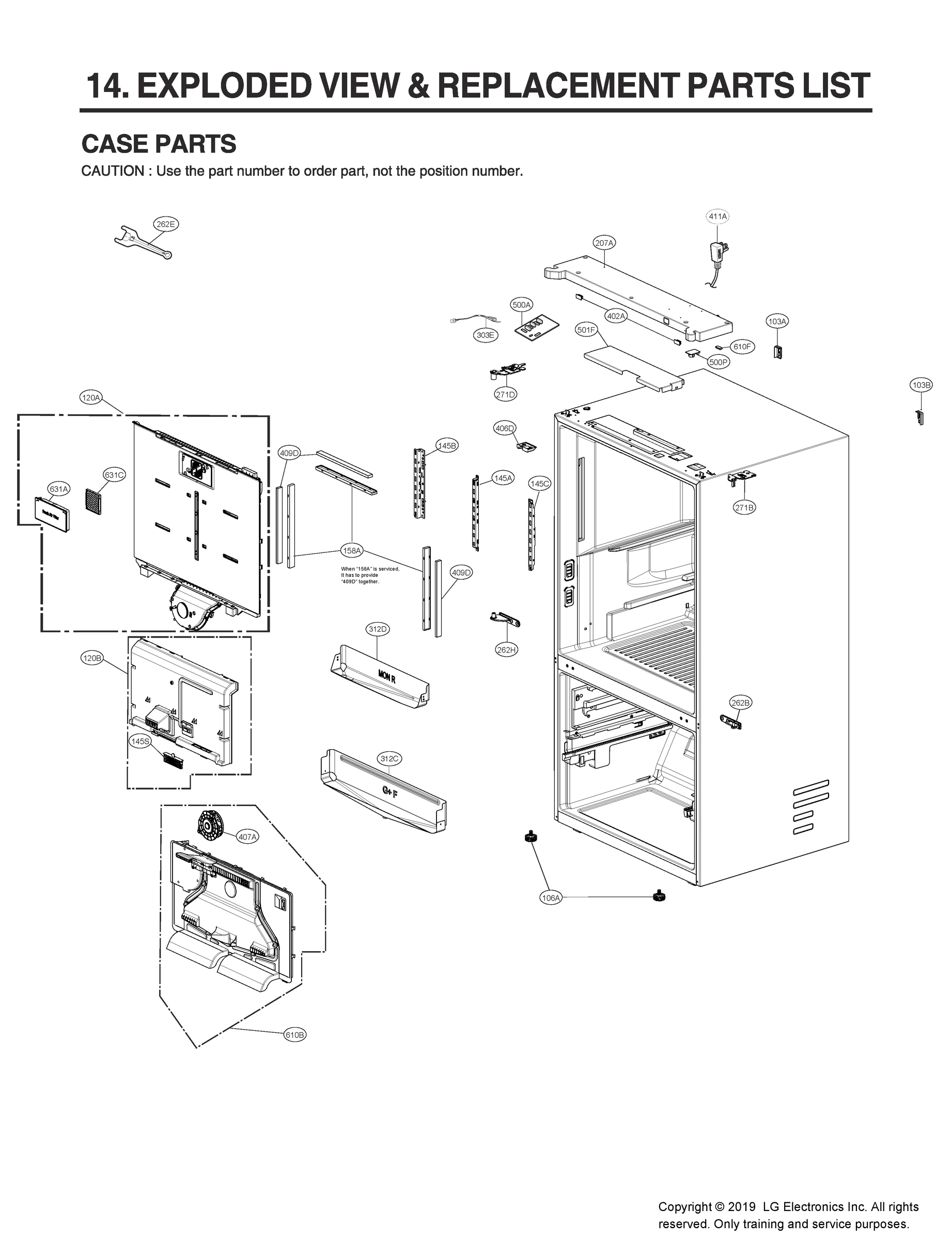 CASE PARTS