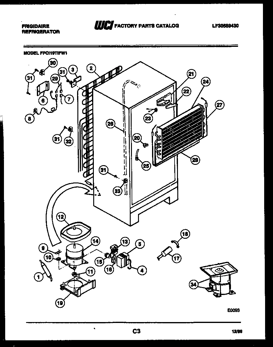 05 - SYSTEM AND AUTOMATIC DEFROST PARTS