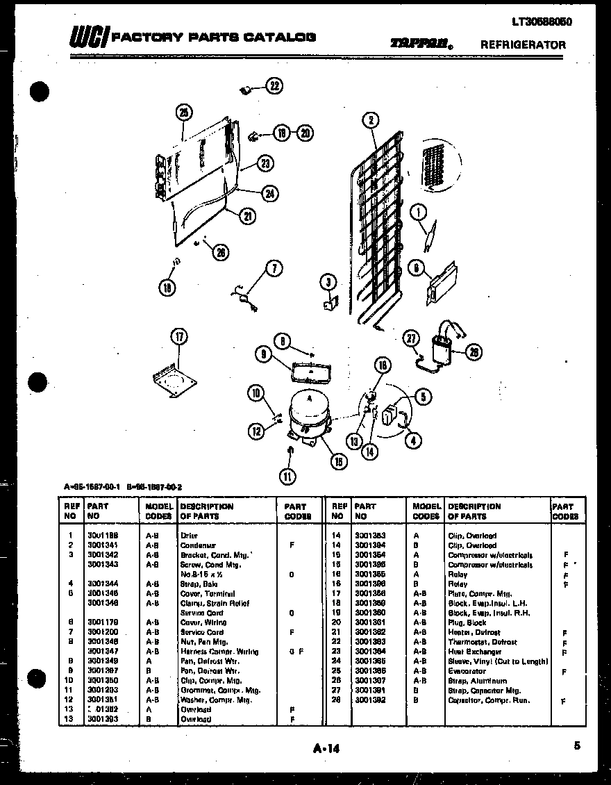 04 - SYSTEM AND AUTOMATIC DEFROST PARTS