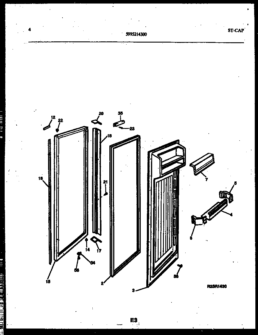 03 - REFRIGERATOR DOOR PARTS