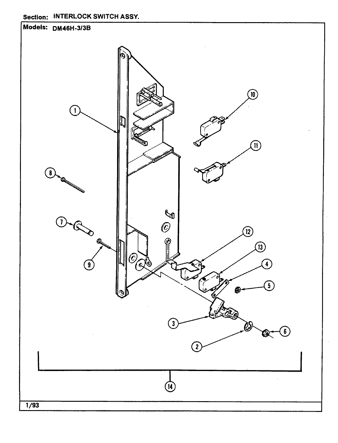 04 - INTERLOCK SWITCH ASSY.