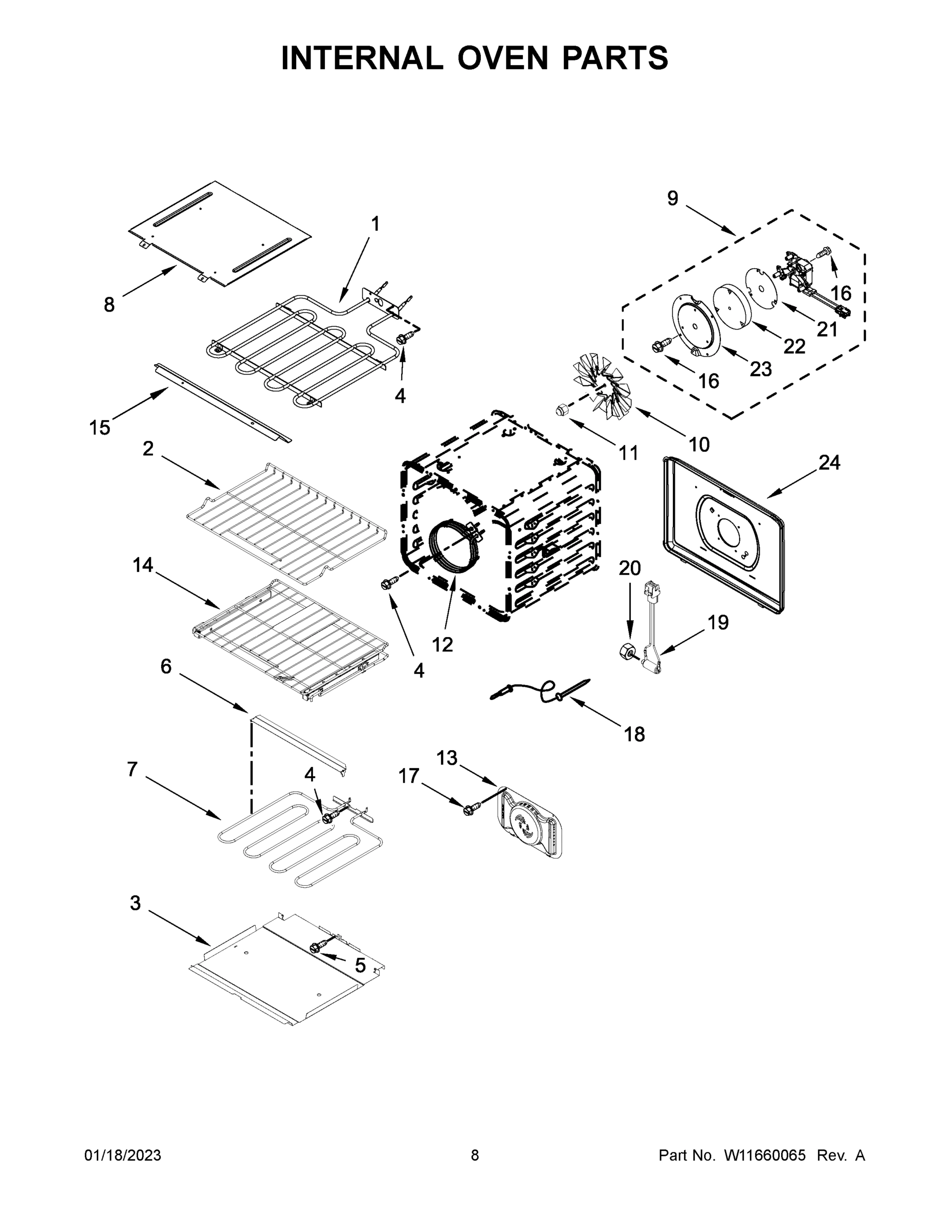 05 - INTERNAL OVEN PARTS
