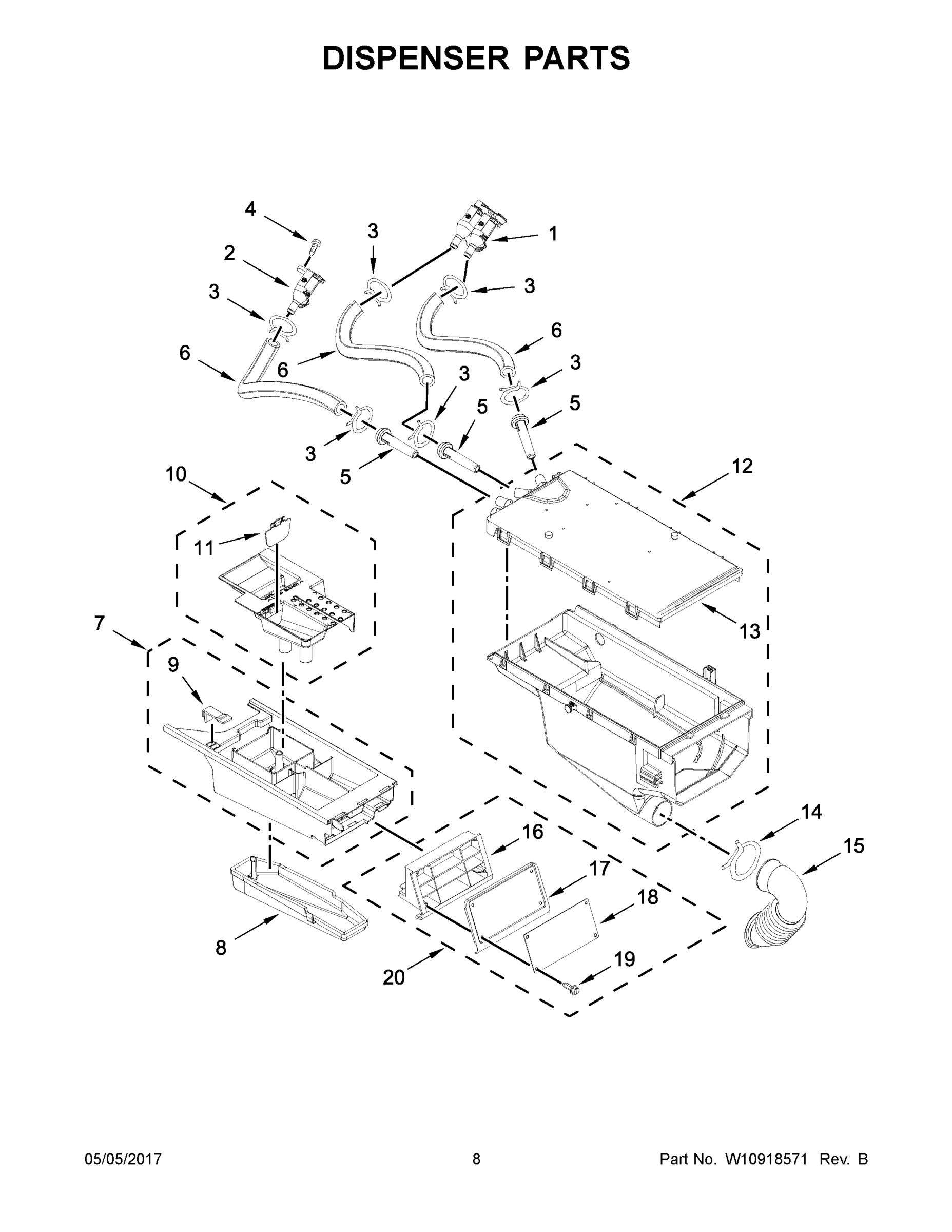 05 - DISPENSER PARTS