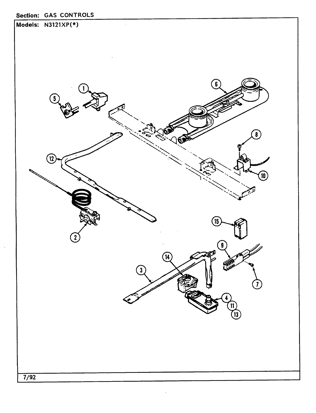 04 - GAS CONTROLS (N3121XPx)
