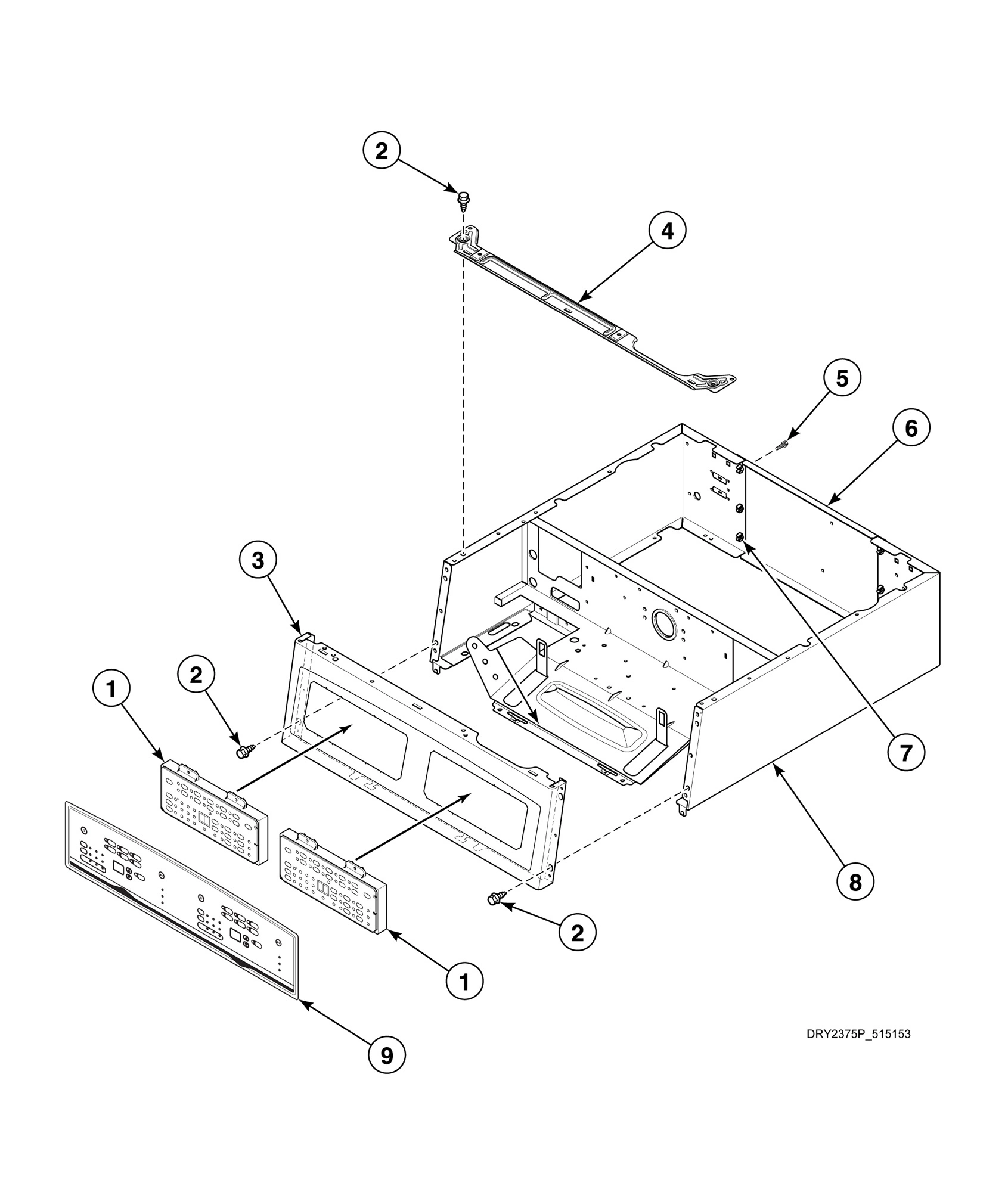 Control Panel and Controls - Stacked Models