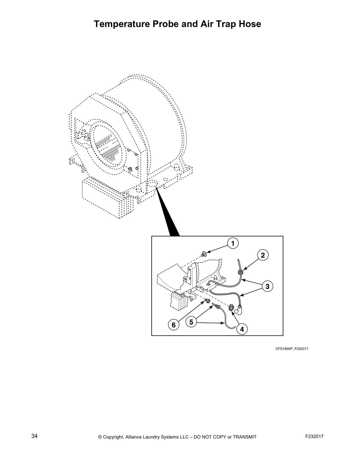 Temperature Probe and Air Trap Hose