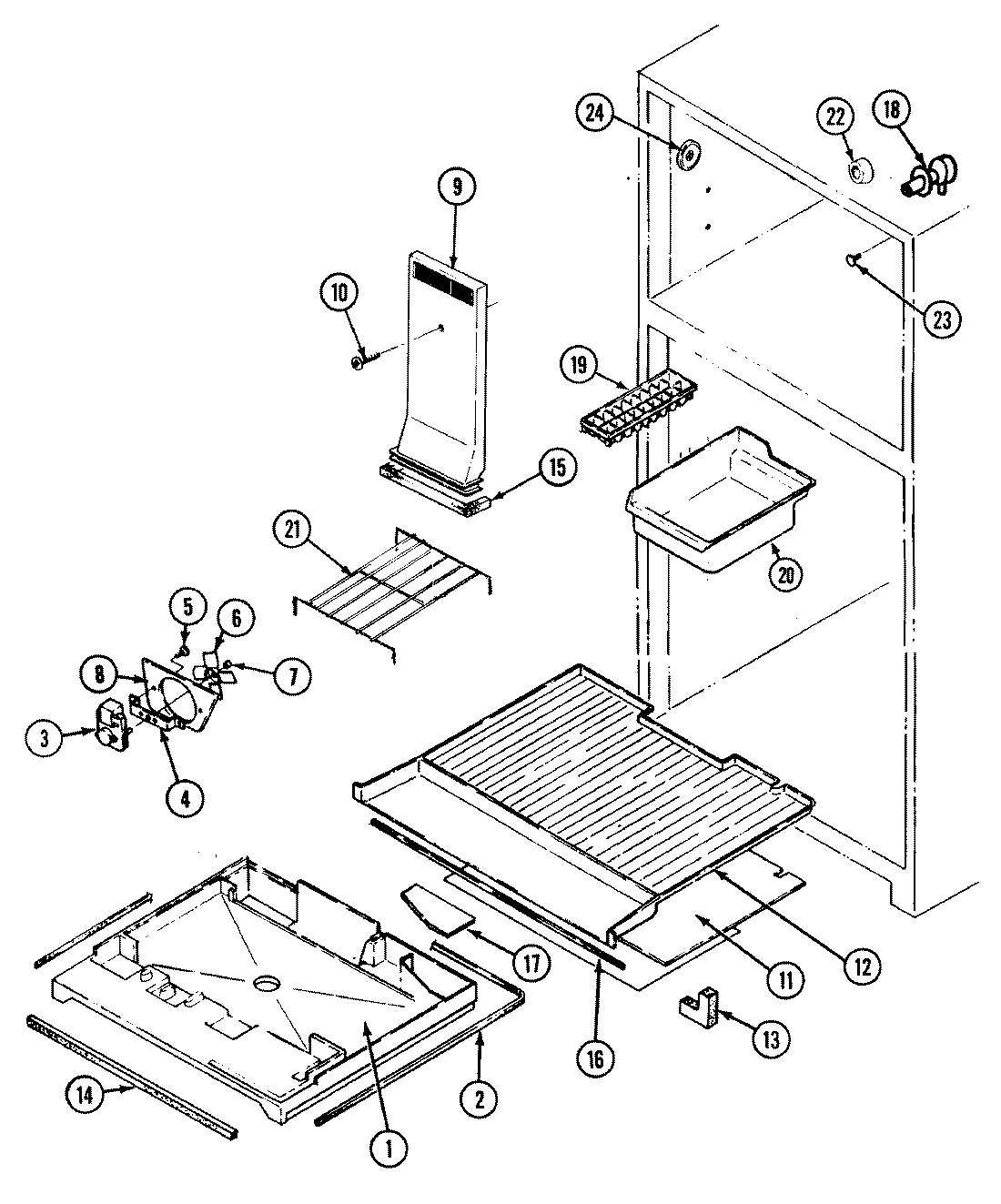 01 - FREEZER COMPARTMENT