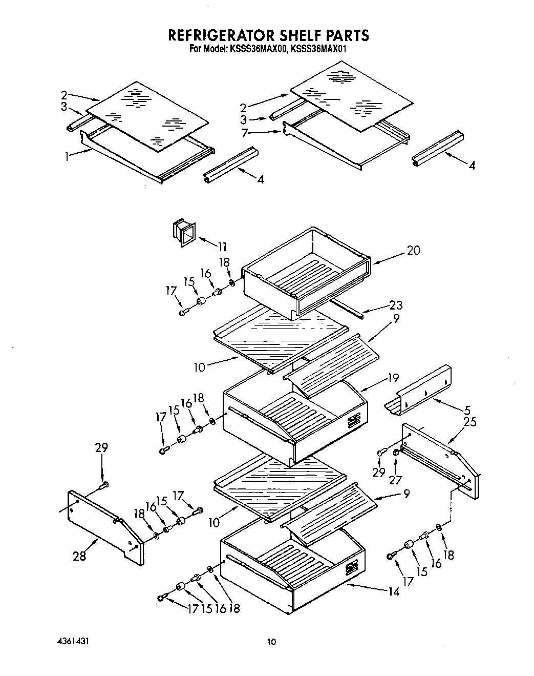 08 - REFRIGERATOR SHELF