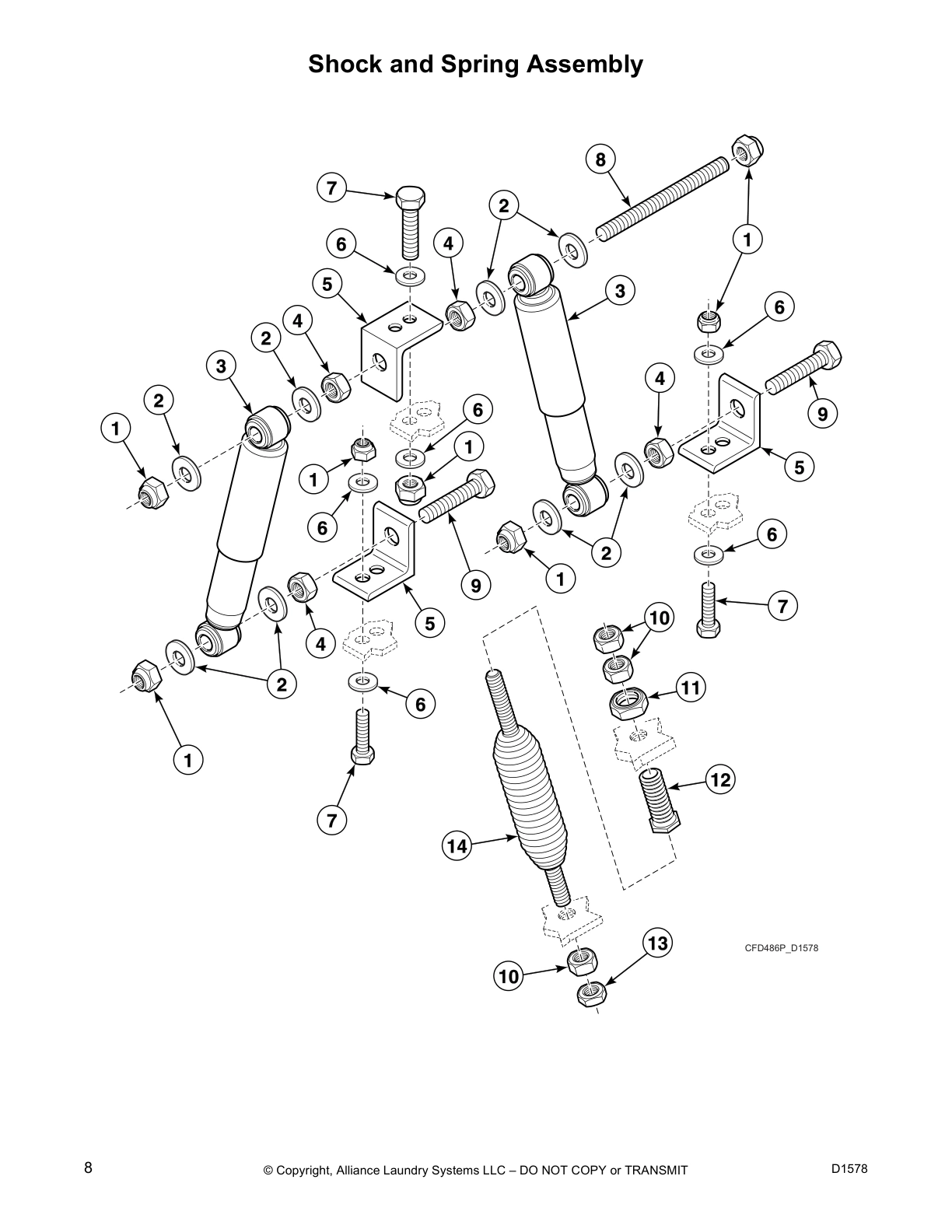 Shock and Spring Assembly