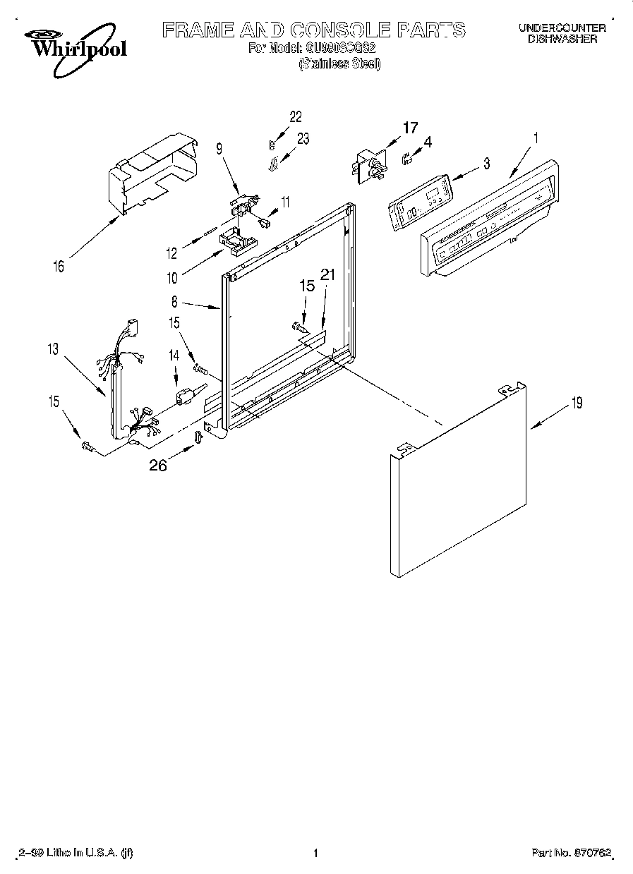 01 - FRAME AND CONSOLE